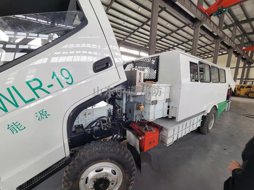 礦用新能源車輛全氟己酮自動滅火系統